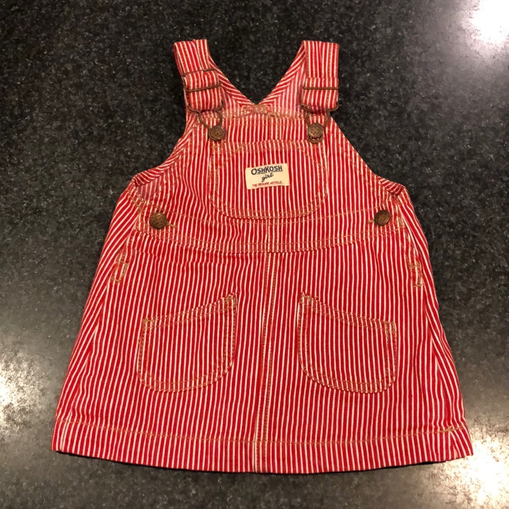 Osh Kosh overall dress/skirt